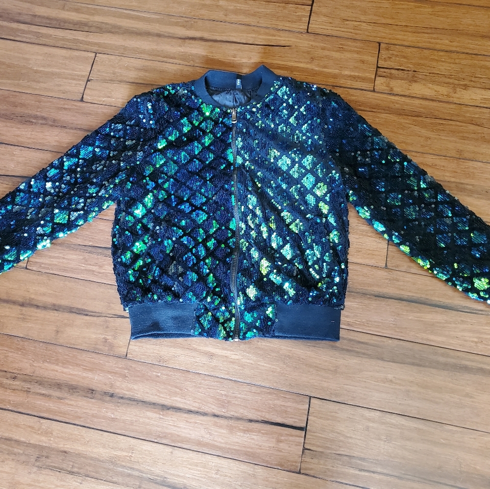 Mermaid sequin jacket